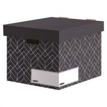 Decor storage box midnight blue - bankers box