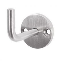 Altro single coat hook 32mm satin stainless steel