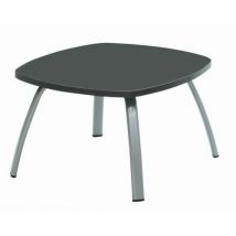 Table home plate gray struc. Alu 8 58x5 cm