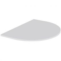 Grey desktop overall width: 60 cm overall depth: 80 cm