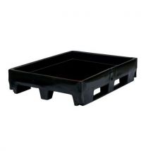 Retention pallet 157 l 1320x1020x300 mm w/o grating