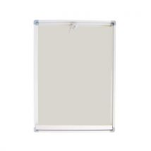 Phoenix extra-slim enclosed indoor bulletin board 64x68 for 6 a4 sheets