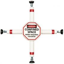 Confined-space barrier 40 cm