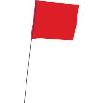 Marking flags 76 cm fluorescent red