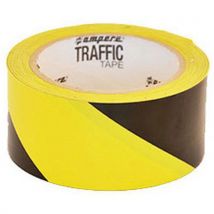 Series 1 roll adhesive marking tape yellow/black 33 mx50 mm