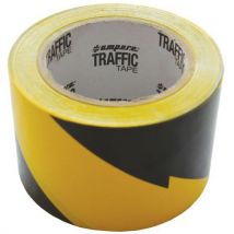 Series 1 roll adhesive marking tape yellow/black 33 mx75 mm