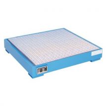 Blue 81-l spill tray with grating