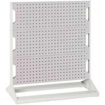 Bott 1125mm high grey empty single perfo panel rack