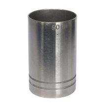 Stainless Steel Thimble Measures 50ml Pack of 5