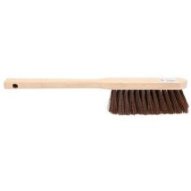 Wooden handle broom - pet synthetic coconut bristles