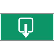 Emergency exit width: 15 cm