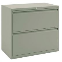Bisley essentials 2 drawer unit 733x470x800mm goose grey
