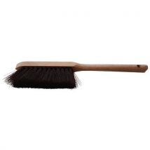 Wooden handle broom - pet synthetic coconut bristles