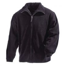 Black fleece jacket size m