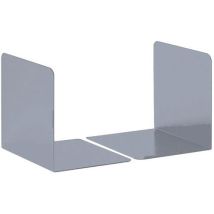 Steel bookends total height: 12.3 cm total width: 13 cm