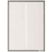 Pack of 5 a4 anthr. Grey static-cling window display pockets