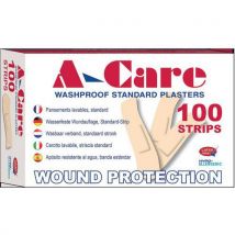 Extra wide plasters - washproof - 72x25mm - box100