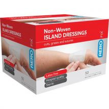 First aid dressings - island wxl 6x8cm- aerofix