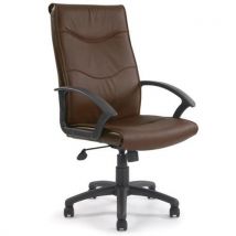Darent executive leather office chair brown