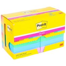 Post-it playful super sticky notes - 47x47 mm