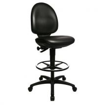 Workshop Chair - Heavy Duty - Black - Manutan