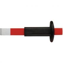 Extra-flat chisel with hand protection _ 259.p