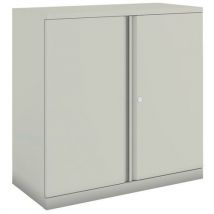 Bisley essentials cupboard 1 shelf 1015x800x470mm goose grey