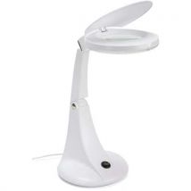 Led lamp with 3- and 12-dioptre lens