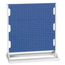 Bott 1125mm high blue empty double perfo panel rack