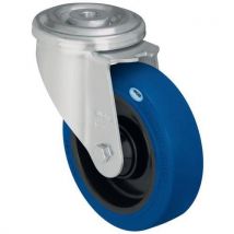 Swivel castor with bolt hole capacity: 150 total height: 150