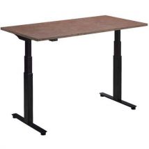 Flyga electric desk - 180x80cm - black leg - copper top