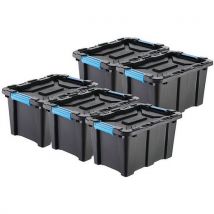 80l plastic storage box - stackable - inabox