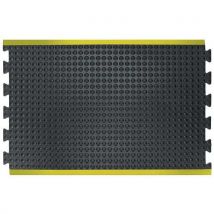Black/ Yellow Bubblemat Anti Fatigue Middle Tile 0.6 x 0.9m by Coba