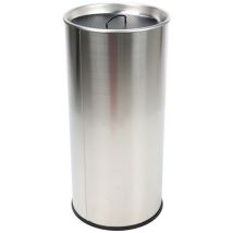 Cigarette Bin - 60L Stainless Steel - Reduces Odors - 10 Year Warranty