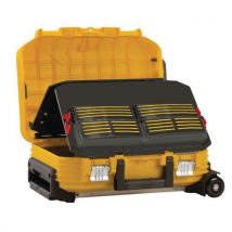 Technician suitcase on castors