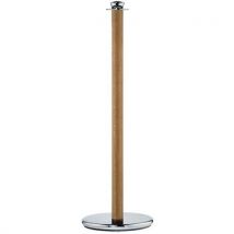 Traditional rope post with lacquered beech finish
