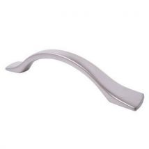 Touchpoint wave cabinet handle96mm centresaluminium silver