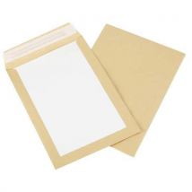 100 kraft cardboard envelopes 120 g 260x330 mm