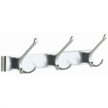 3 x triple aluminium hooks