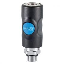 Iso b safety interconnector male 3/8''