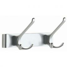 2 x triple aluminium hooks