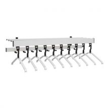 Wall coat rack black width: 100 cm type: 19 e