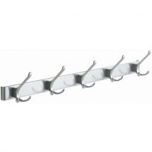 5 x triple aluminium hooks