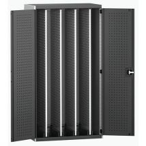 Bott - Dark grey louvre sliding panel cupboard 2000x1050x650mm