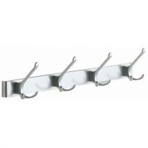 4 x triple aluminium hooks