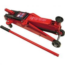 Faithfull hydraulic 2.5 tonne trolley car lift jack