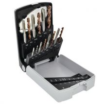 Set of hss drill bits + taps fusio