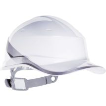 Diamond v white helmet baseball cap shape