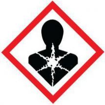 100 respiratory/physical symbol labels hxw 46x46mm