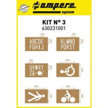 Templates kit # 3 (6 plates)